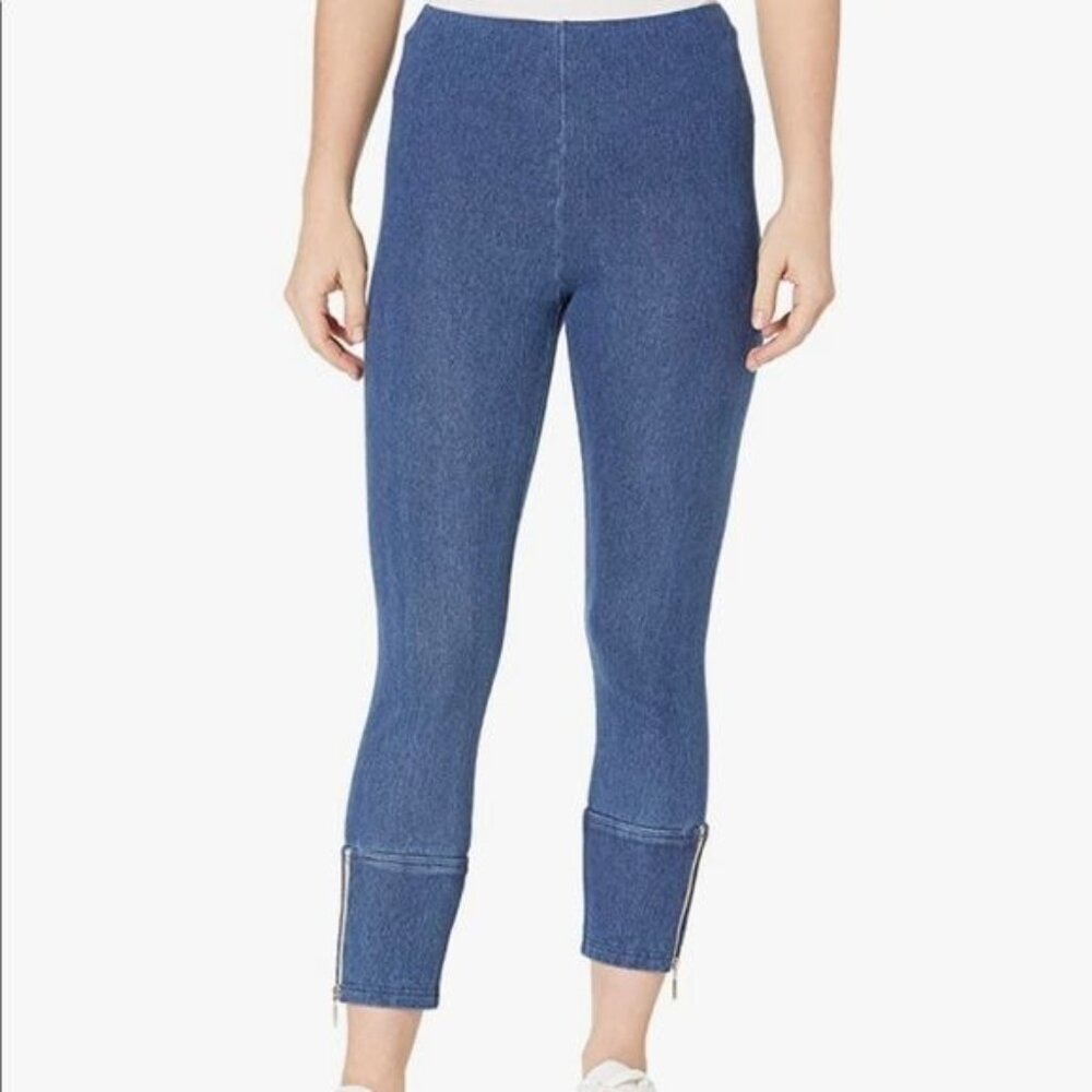 LYSSE Denim‎ Cropped Blue Leggings S